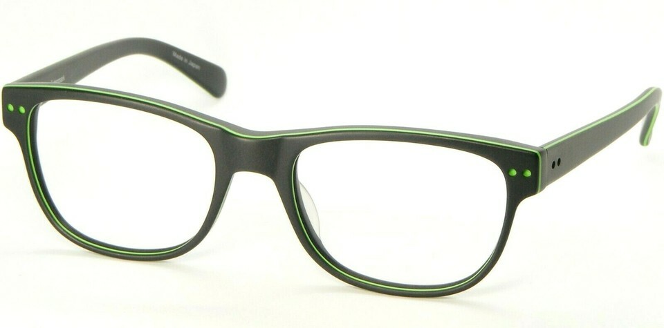 Prodesign denmark 4707 6036 Nero Opaco / Verde Occhiali 54 (Demo Lente M... - $78.18