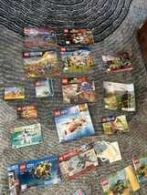 Lot Of 38 Lego Manuals Harry Potter Marvel Minecraft City  - $24.75