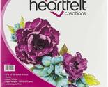 HEARTFELT CREATIONS White Flower Shaping Paper 12&quot;X12&quot; 25/Pkg - $34.99