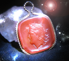 HAUNTED INTAGLIO ANTIQUE AMULET LIGHT THE WAY LUX OCCASUS MODUS SCHOLARS Cassia4 image 2