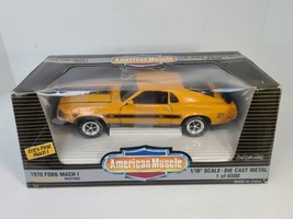 1970 Ford Mach I Twister Special Mustang 1/18” Die Cast American Muscle 1/6500 - £77.86 GBP