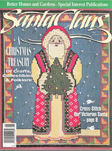 Santa Claus A Treasury Better Homes Garden Coke Cross Stitch Sew Knit Embroidery - £7.82 GBP