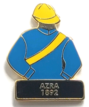 1892 Kentucky Derby Winner Azra Jockey Silks Pin Horse Racing Memorabilia - $14.99 1892 Kentucky Derby Winner Azra Jockey Silks Pin Horse Racing Memorabilia - $14.99