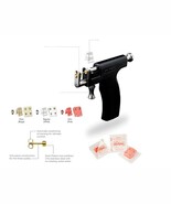 studex universal 100 pair ear piercing kit instrument gun stud 24k gold ... - $199.00