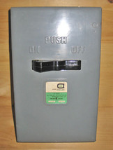 Aec 60 Amp, 240 Volt, 1 Phase Fused Disconnect Switch (C/N: 86322) ~ Rare! - $169.99