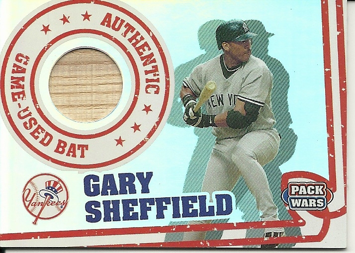 Primary image for 2005 Topps Pack Wars Relics Gary Sheffield PWR-GS Yankees