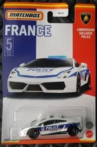 2022 Matchbox Lamborghini Gallardo Police #5/12. Matchbox France Series. - £8.67 GBP