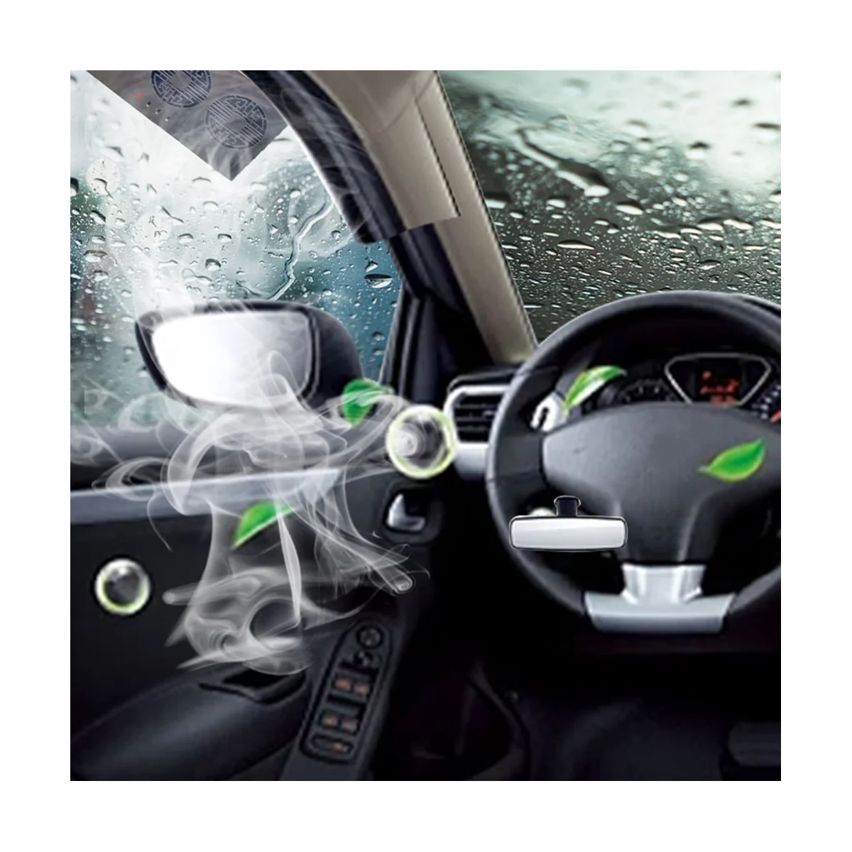 Fully Automatic Solar Light Control Ventilation Fan Vehicle Exhaust Fan ... - $119.29