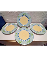 Better Homes &amp; Gardens Country Inn Salad Plates Set of 4 by Home Interiors - £14.02 GBP