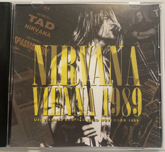 Nirvana Live in Vienna 1989 CD U4 in Austria Very Rare Great Sound and Rare Demo - £16.06 GBP
