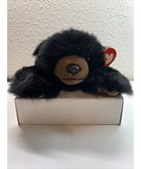 1996 Vintage Original TY Beanie Buddy Plush BABY PAWS Black Bear  12” MWMTs - $16.46 CAD