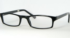 Ou 86.663.04 0219 Shiny Black Eyeglasses Glasses Magnetic Temples 51-21-143mm - £48.65 GBP