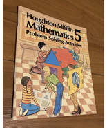 Houghton Mifflin Mathematics 5 Problem Solving Activities Workbook - $9.80