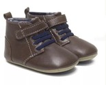 NEW! ROBEEZ Thiago Rust-Brown First Kicks Premium Leather-NIB Size 3-6 M... - $22.00
