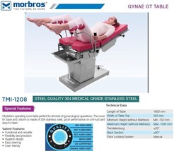 OPERATION THEATER SURGICAL TABLE ELECTRIC GYNECOLOGICAL OBSTETRIC OT TABLE - £3,212.71 GBP