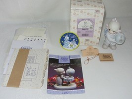 Precious Moments Club That&#39;s Out of this World C0112 1992 w Patch Gift Registry - $29.69