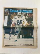 Dallas Cowboys Weekly Newspaper December 4 1993 Vol 19 #24 Kevin Williams Shines - £10.50 GBP