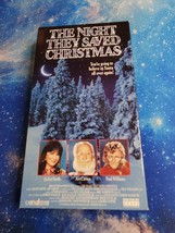 The Night They Saved Christmas VHS 1986 Vintage Cabin Fever Film - £3.52 GBP