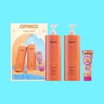 Amika Normcore Shampoo Conditioner 33.8 oz Super-Sized Signature Set - $120.00
