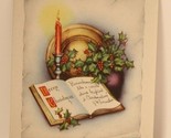 Vintage Christmas Card Merry Christmas   - $4.94