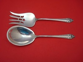 Fragrance by Reed &amp; Barton Sterling Silver Salad Serving Set 9 1/4&quot; 2pc ... - $395.01