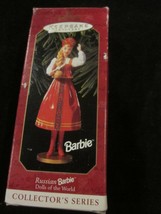 Hallmark Keepsake 1999 Ornament Dolls of The World Collector&#39;s Russian Barbie - £7.82 GBP
