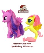 My Little Pony Lot of Sparkle Pony &amp; Fluttershy Hasbro Toy  Lot of 2 - £11.75 GBP