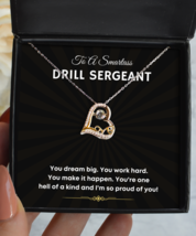 Drill Sergeant New Job Promotion Necklace Birthday Gifts - Love Pendant  - £39.18 GBP