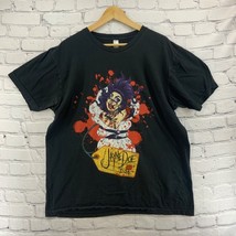 American Apparel Graphic Tee Jane Doe DOA Gothic Morbid XL Black Horror T-Shirt - £12.65 GBP