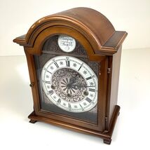 Howard Miller 340-020 Mantel Clock Westminster Chime Key Wind WORKING Ge... - $165.00