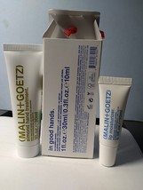 MALIN + GOETZ IN GOOD HANDS ALMOND Hand Treatment &amp; Lip Balm, NIB - $14.57