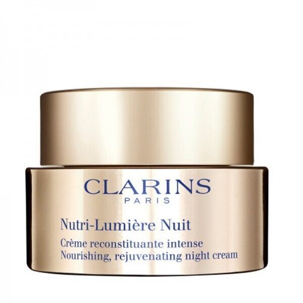 Clarins Nutri-Lumiere Jour Nourishing Rejuvenating Night Cream 1.6oz 50ml SEALED - $88.61