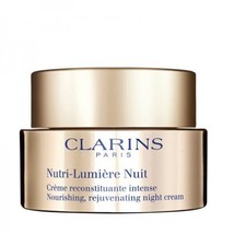 Clarins Nutri-Lumiere Jour Nourishing Rejuvenating Night Cream 1.6oz 50ml SEALED - £69.53 GBP