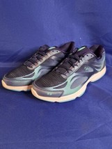 RYKA WOMENS DEVO PLUS 2 RUNNING SHOES RE-ZORB SOLE NAVY BLUE/TEAL SIZE U... - $37.39