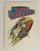 Zero Heroes Trading Card #29 Super Sneezer - £1.55 GBP