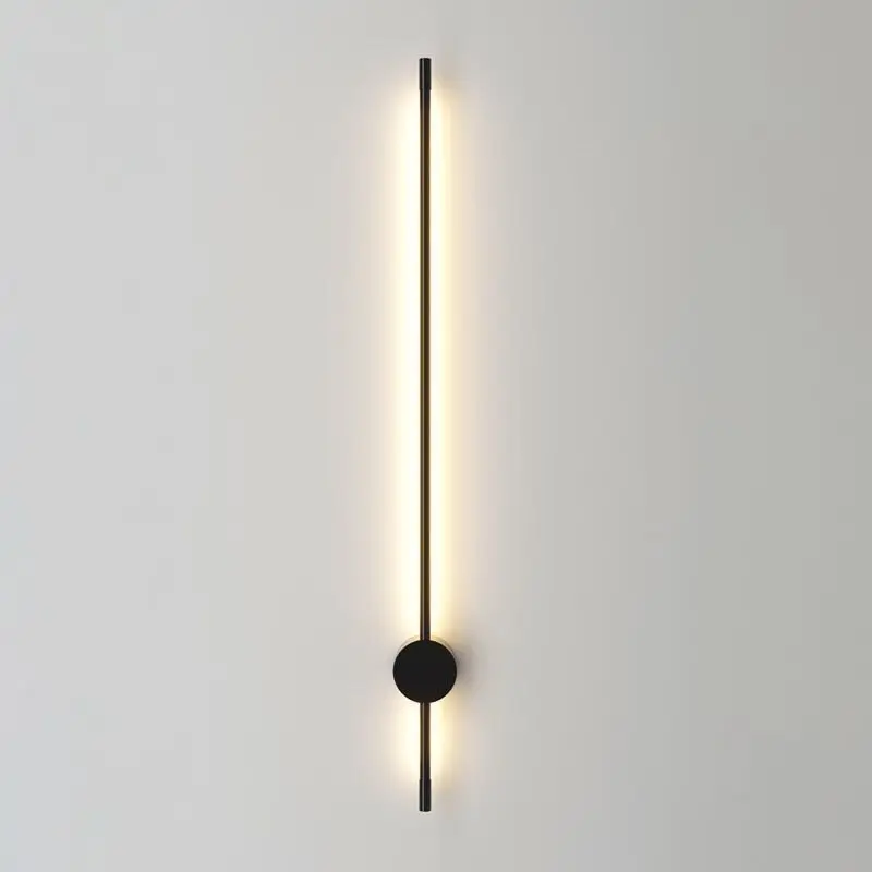 Modern Living Room Wall Decorations led Lamp Nordic Long Wall Light for Bedroom - £38.48 GBP+