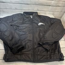 First Gear 1  Men's Hypertex Mesh-Tex II Motorcycle Jacket Size XL Black - $44.55
