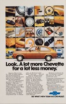 1978 Print Ad Chevrolet Chevette 2-Door Cars Chevy For a Lot Less Money - £12.01 GBP