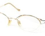 Vintage Swingtime Por EBM 2261 Gg Oro / Multicolor Gafas 48-21-130mm ( N... - $73.25
