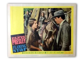 &quot;Flaming Star&quot; Original 11x14 Authentic Lobby Card Photo Poster 1960 Elvis #1 - £44.03 GBP