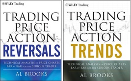 2 Books Set: Trading Price Action Reversals &amp; Trading Price Action Trends - £21.92 GBP