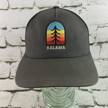 Kalama Grey Vented Snapback Ball Cap Hat - £14.24 GBP