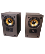 Angstrom Omega Loudspeakers Bookshelf Speakers Black Made In Canada - £157.38 GBP