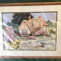 Rare JCA Elsa Williams Country Home Needlepoint Tapestry Kit 14&quot;x10&quot; Bur... - £47.15 GBP