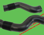 06-2011 mercedes w164 ml350 gl450 right &amp; left air intake duct pipe hose... - $101.00