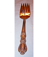 Large Antique 1847 Rogers Bros Grande Serving Fork w/Fancy Design-Lot 24 - $18.50