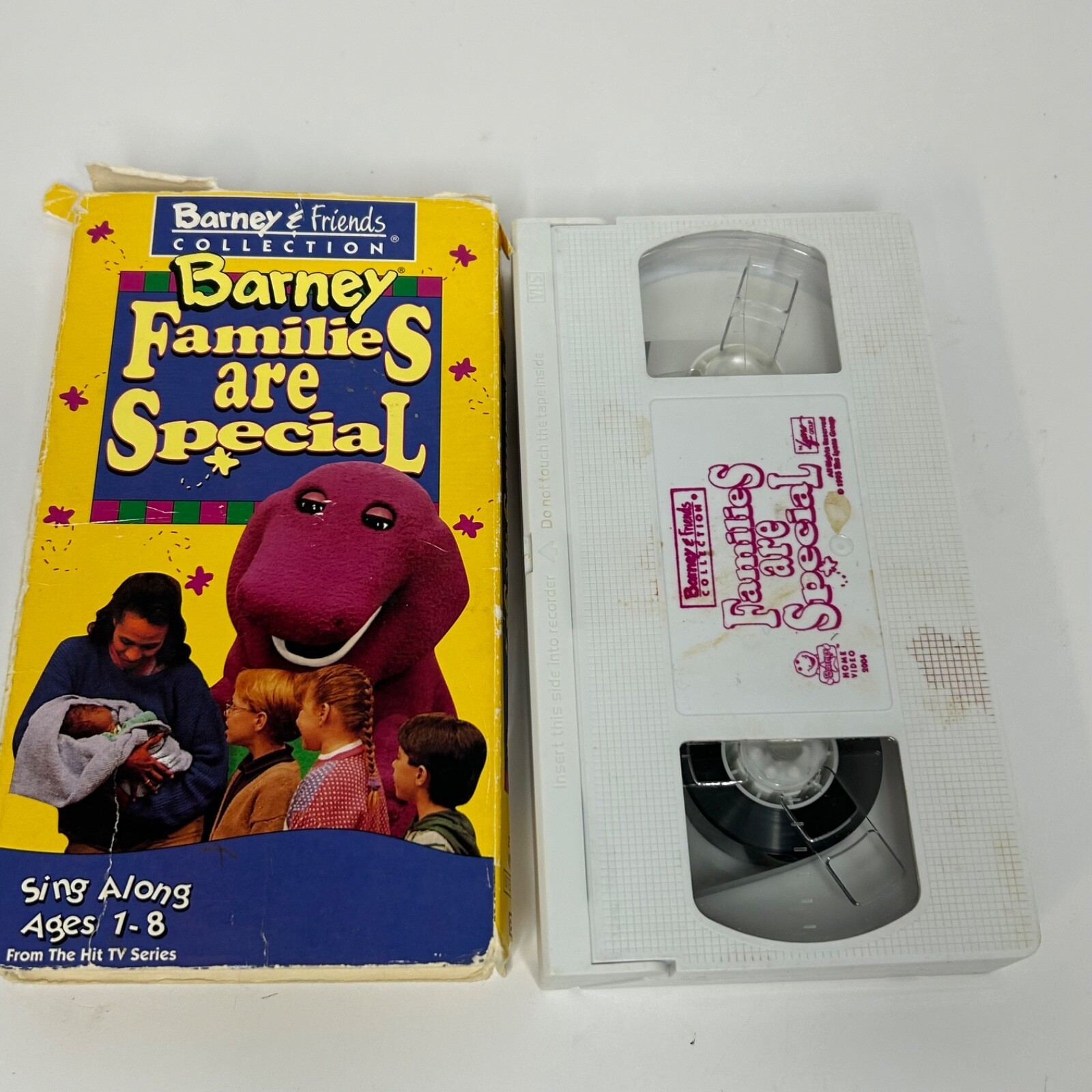 Barney FamilieS are SpeciaL (VHS-1995) White Tape - $9.23