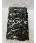Crock Pot Slow Cooker Zippered &amp; Insulated Carry Travel Case Cover Black... - $463.77 MXN