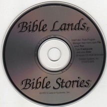 Bible Lands, Bible Stories (PC-CD, 1992) Win3.1/95/98 - NEW CD in SLEEVE - £3.16 GBP