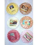 Yankee Candle Lot 6 mixed Scents Wax Melt Tarts Chocolate fruity flowery... - £12.45 GBP